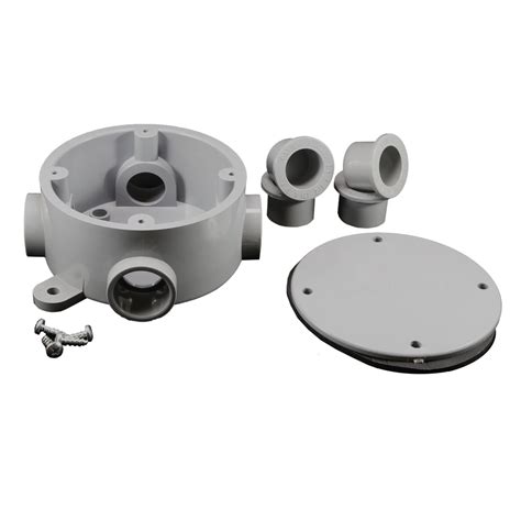 flange for round junction box|Round Recessed Box Flanges .